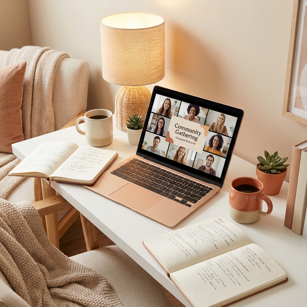 Support Groups - warm, inviting therapy space